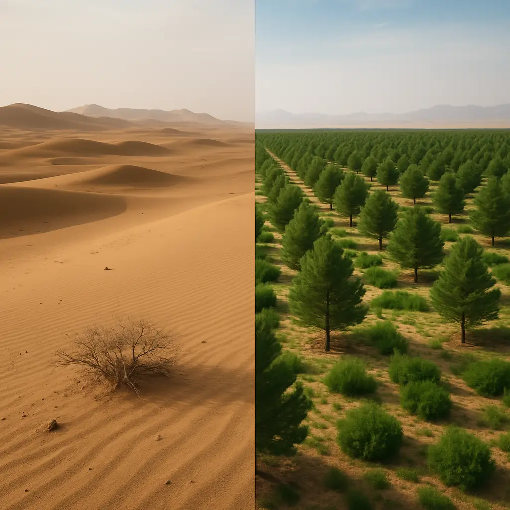 Greening the Desert
