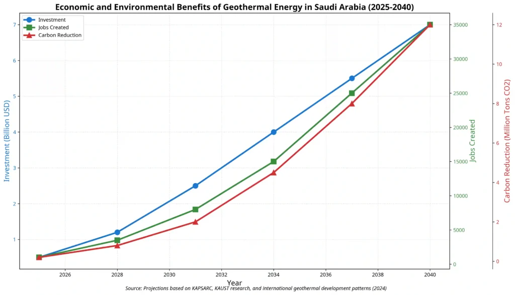 Geothermal economic benefits