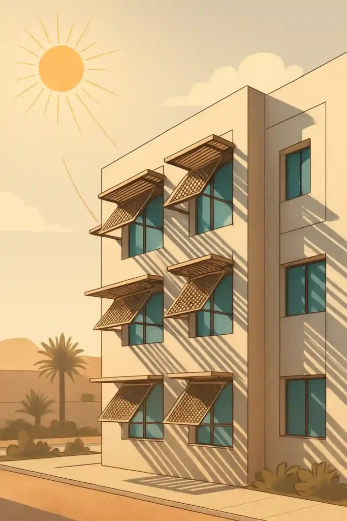Passive design strategies